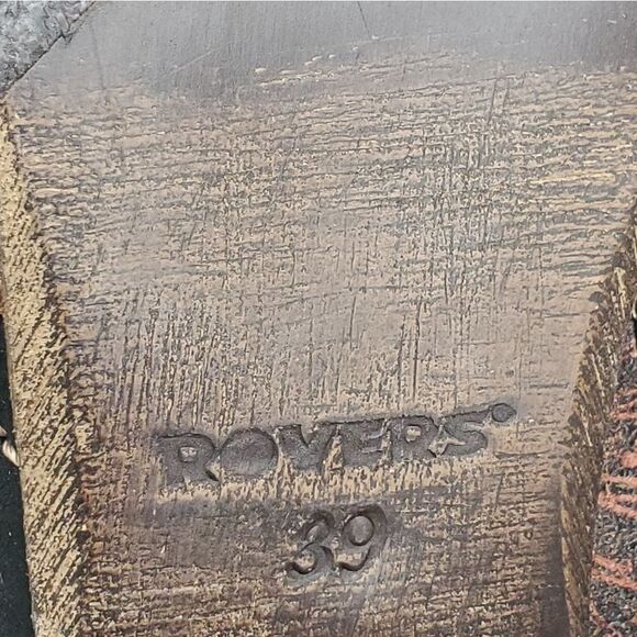 VINTAGE ROVERS heeled Leather Strapped Heels size 39 - Picture 12 of 16